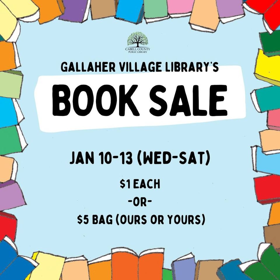 Gallaher Village Public Library Book Sale