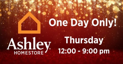Ashley HomeStore One Day Only Sale